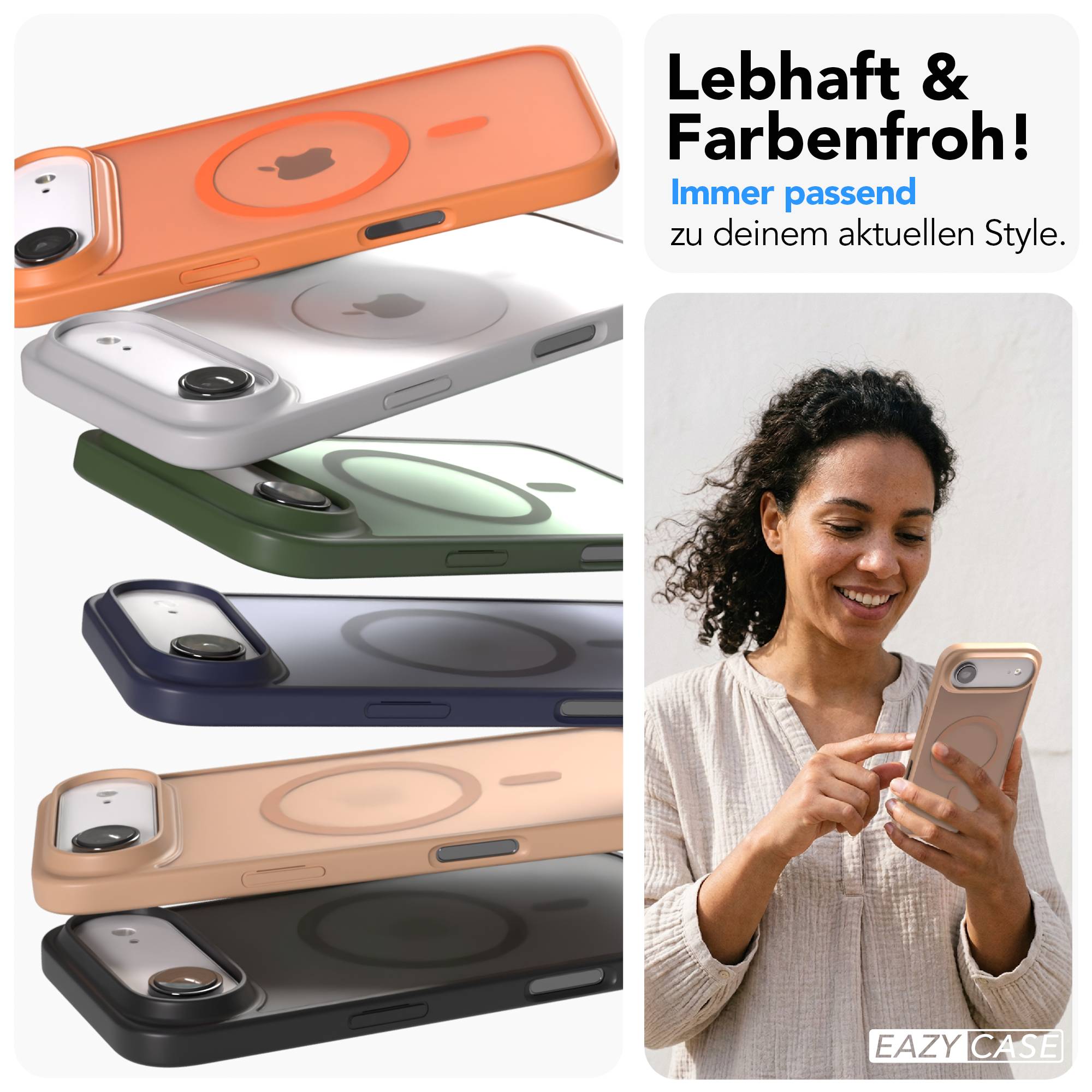 Apple iPhone Air Bumper Hülle mit MagSafe Magnetring EAZY CASE 