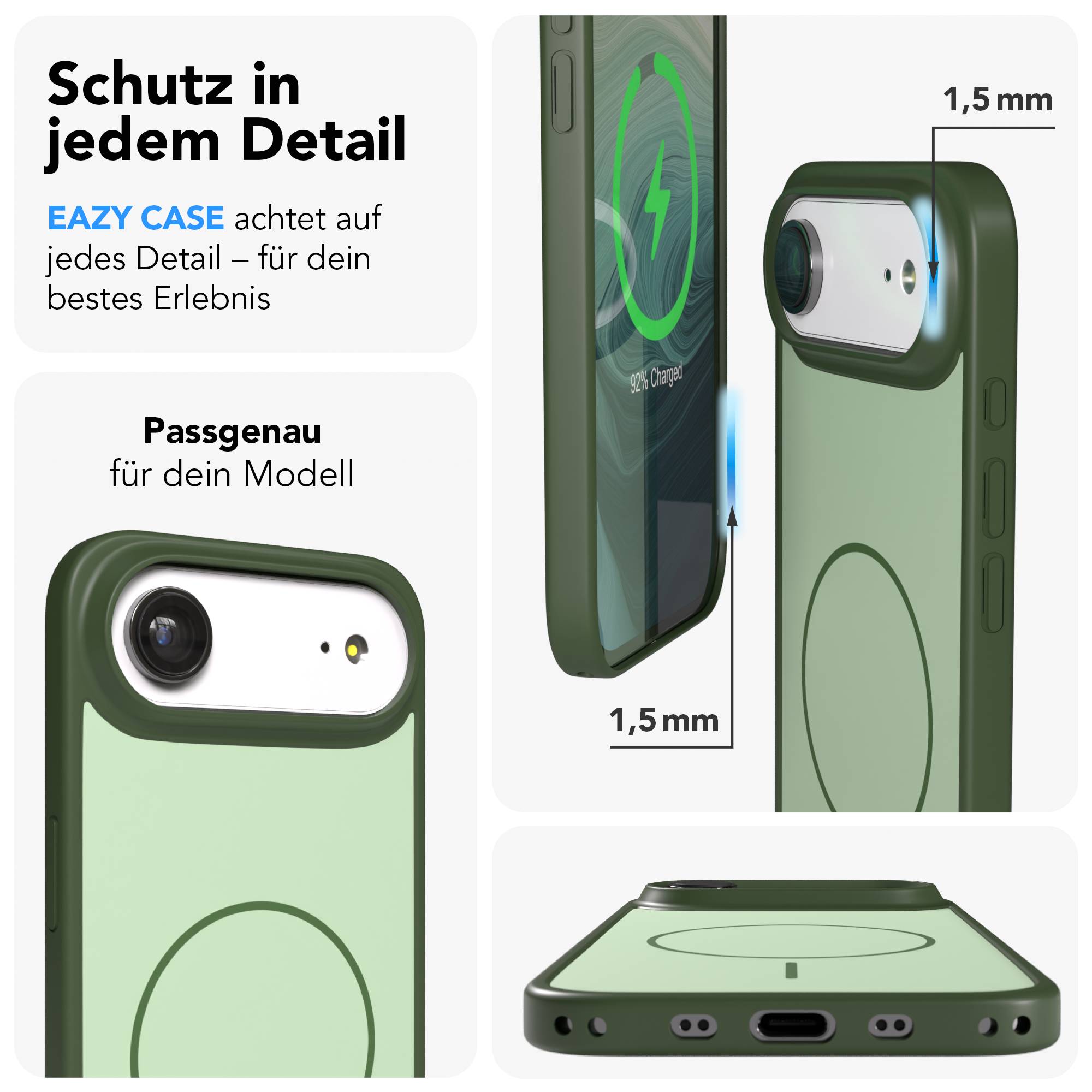 iPhone Air Bumper Hülle mit MagSafe Outdoor Case von EAZY CASE 