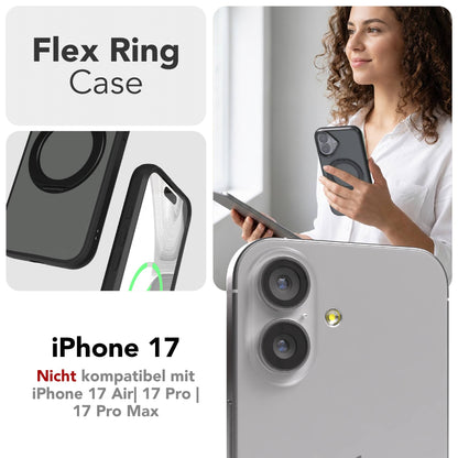 iPhone 17 Outdoor Hülle + drehbarer Ring mit MagSafe