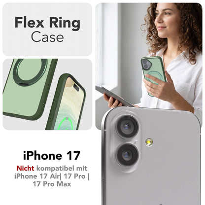iPhone 17 Outdoor Hülle + drehbarer Ring mit MagSafe