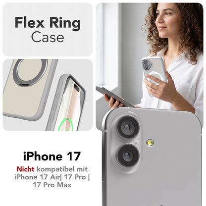 iPhone 17 Outdoor Hülle + drehbarer Ring mit MagSafe