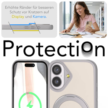 iPhone 17 Outdoor Hülle + drehbarer Ring mit MagSafe