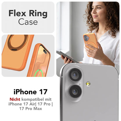 iPhone 17 Outdoor Hülle + drehbarer Ring mit MagSafe