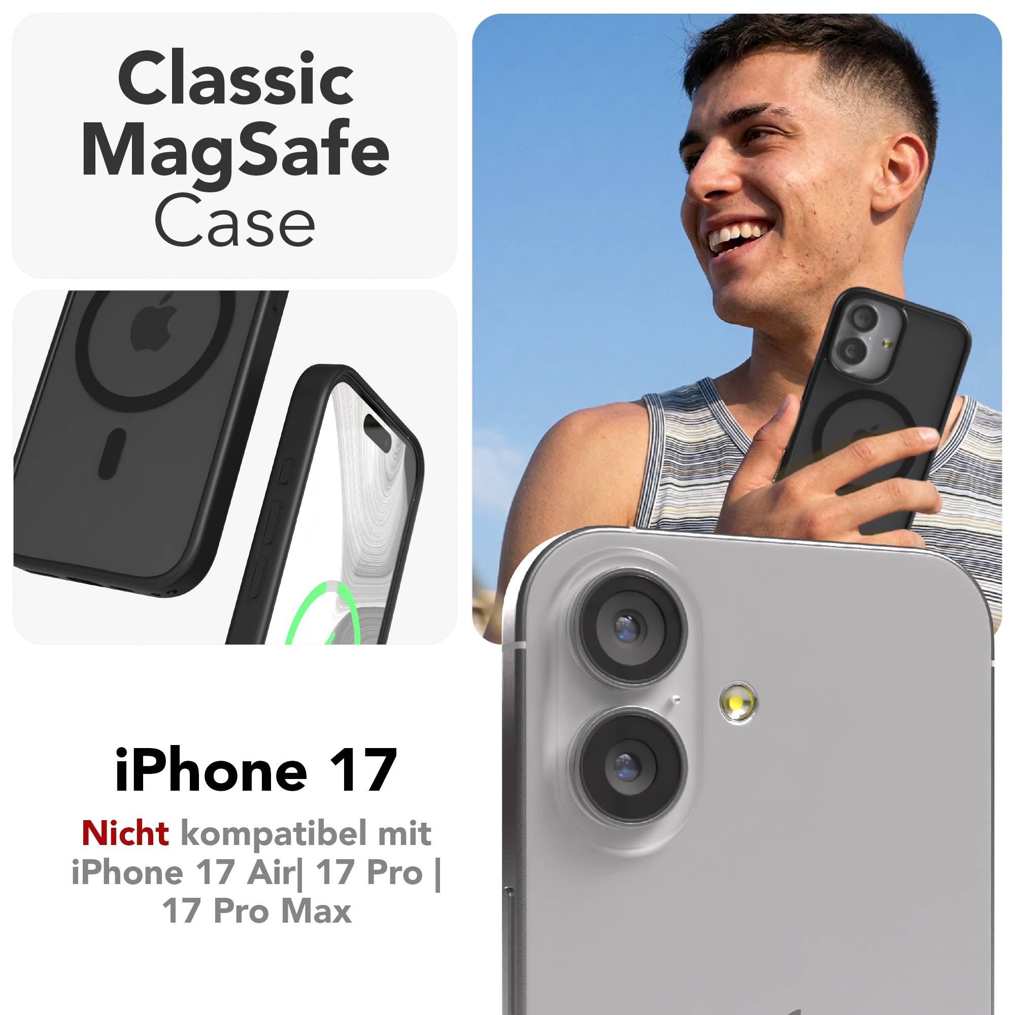 iPhone 17 Outdoor Hülle mit MagSafe