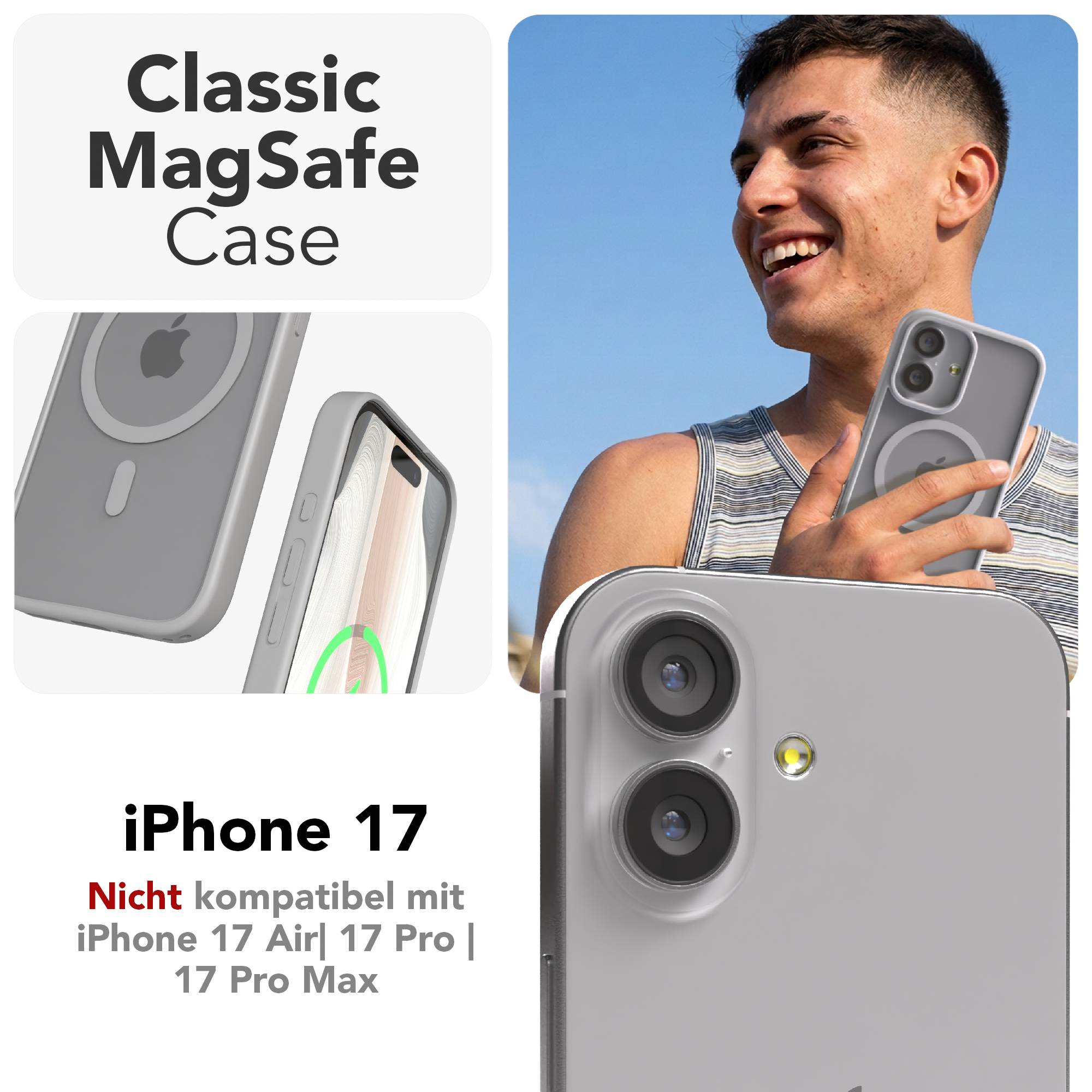 iPhone 17 Outdoor Hülle mit MagSafe