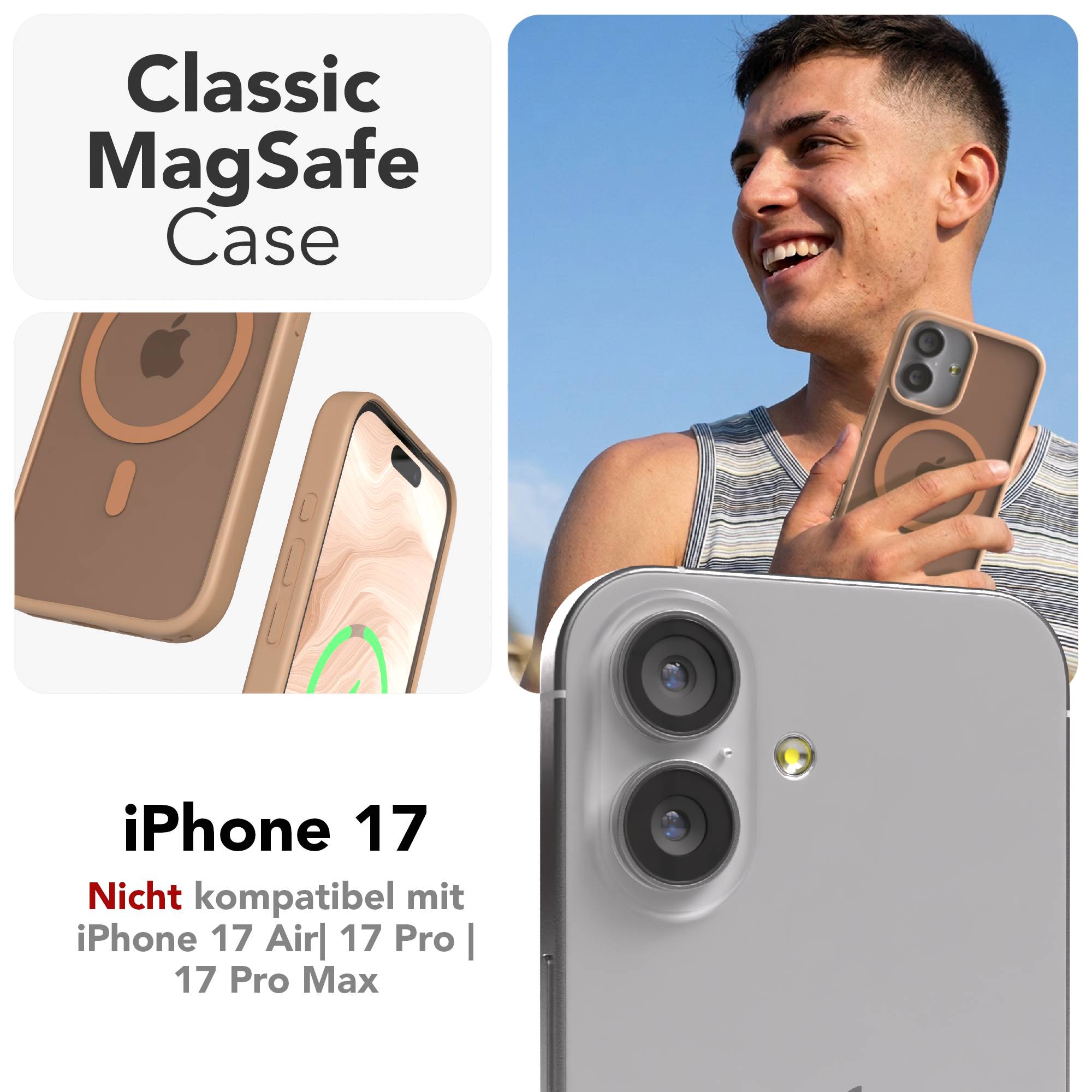 iPhone 17 Outdoor Hülle mit MagSafe