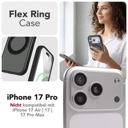 iPhone 17 Pro Outdoor Hülle + drehbarer Ring mit MagSafe