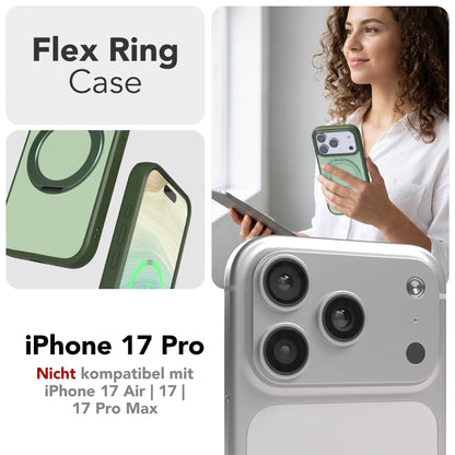iPhone 17 Pro Outdoor Hülle + drehbarer Ring mit MagSafe