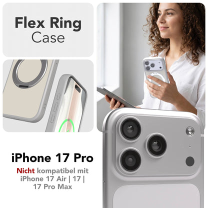 iPhone 17 Pro Outdoor Hülle + drehbarer Ring mit MagSafe