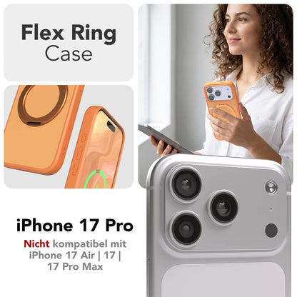 iPhone 17 Pro Outdoor Hülle + drehbarer Ring mit MagSafe