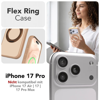 iPhone 17 Pro Outdoor Hülle + drehbarer Ring mit MagSafe