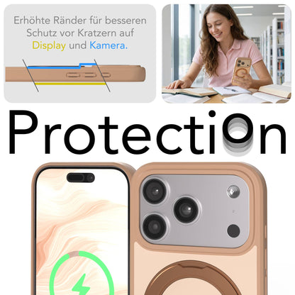 iPhone 17 Pro Outdoor Hülle + drehbarer Ring mit MagSafe