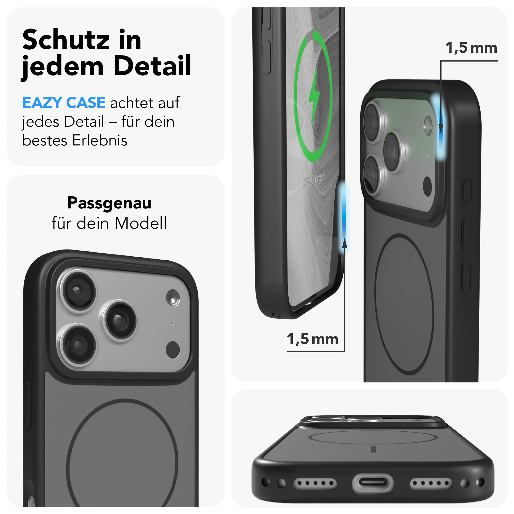 iPhone 17 Pro Outdoor Hülle mit minimal MagSafe