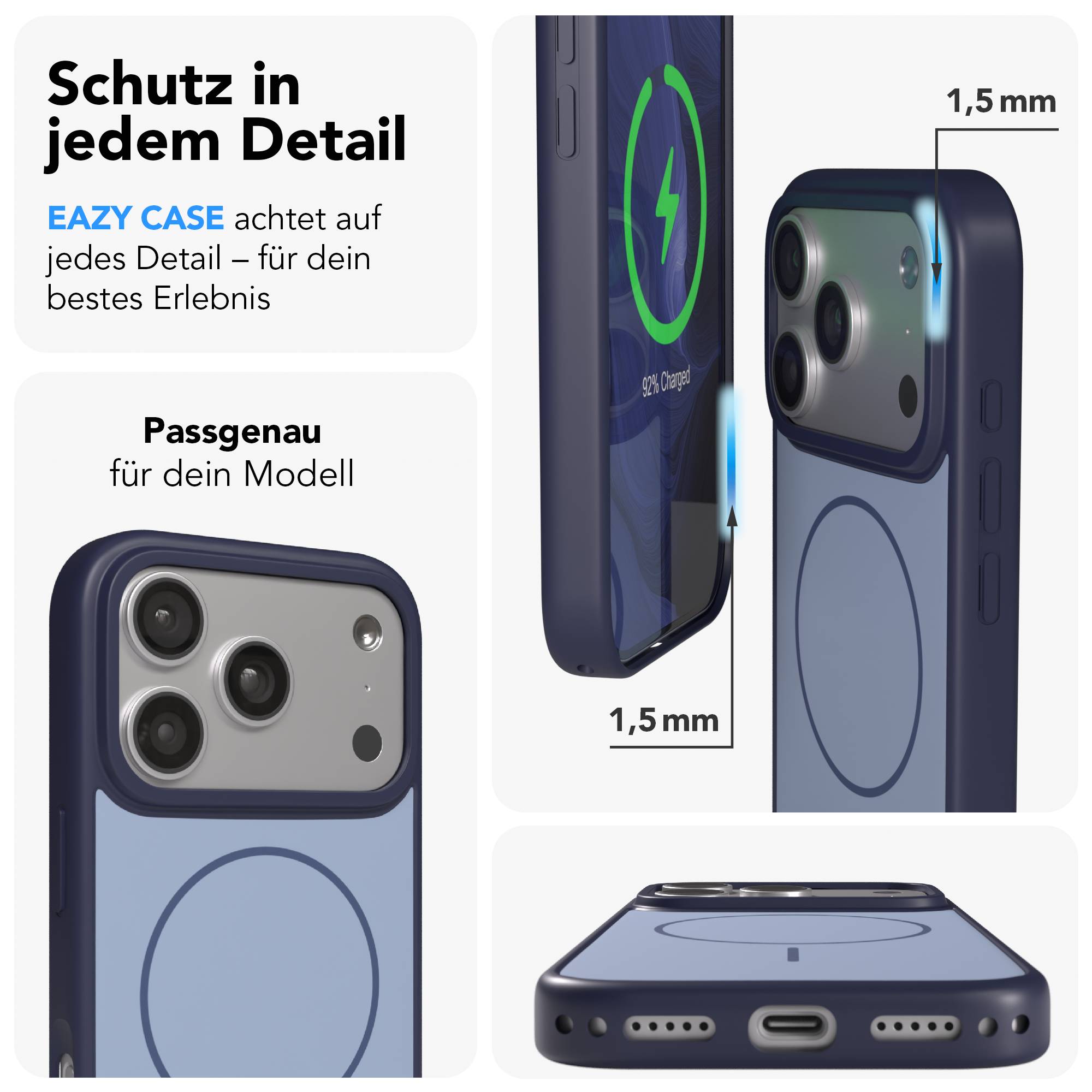 iPhone 17 Pro Outdoor Hülle mit minimal MagSafe