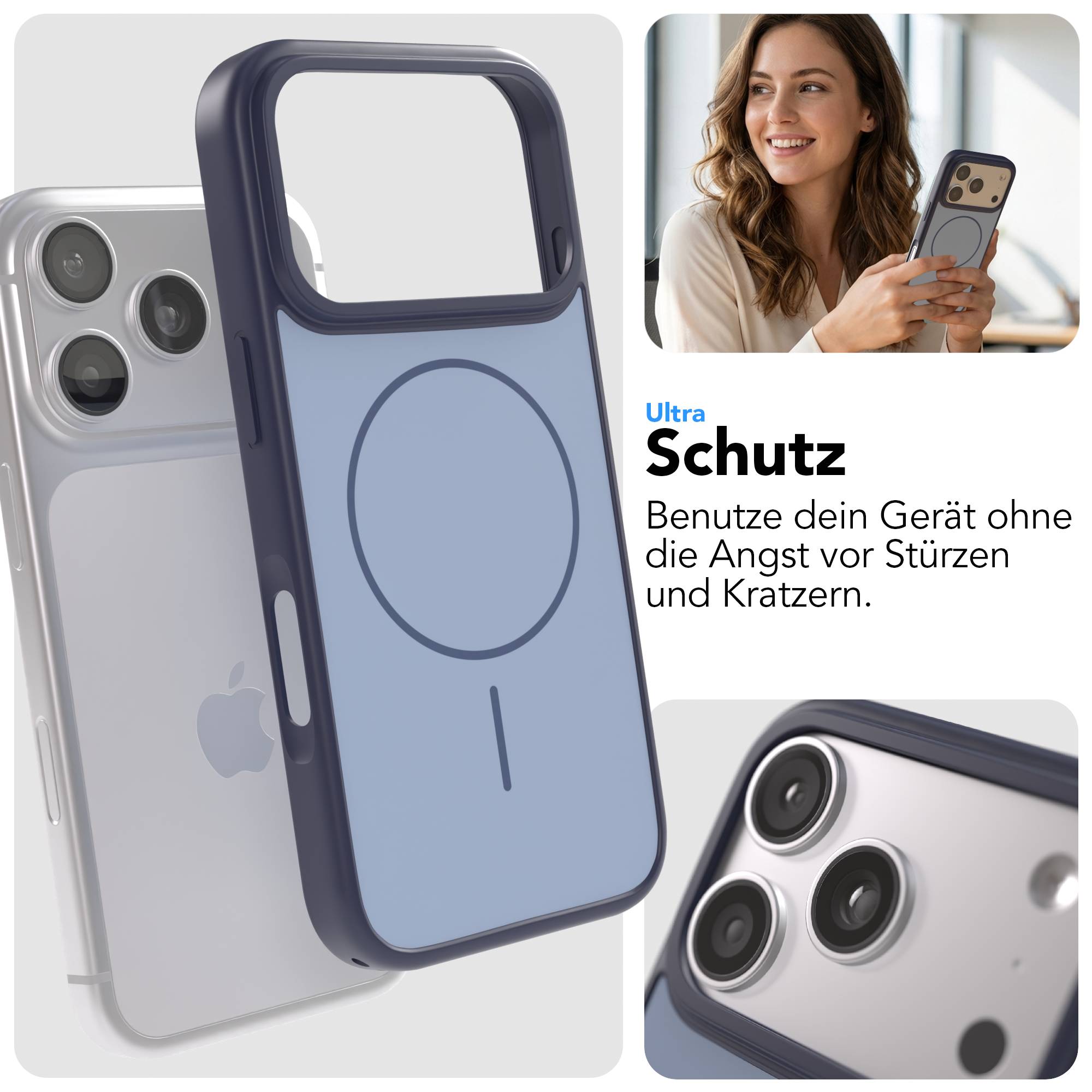 iPhone 17 Pro Outdoor Hülle mit minimal MagSafe