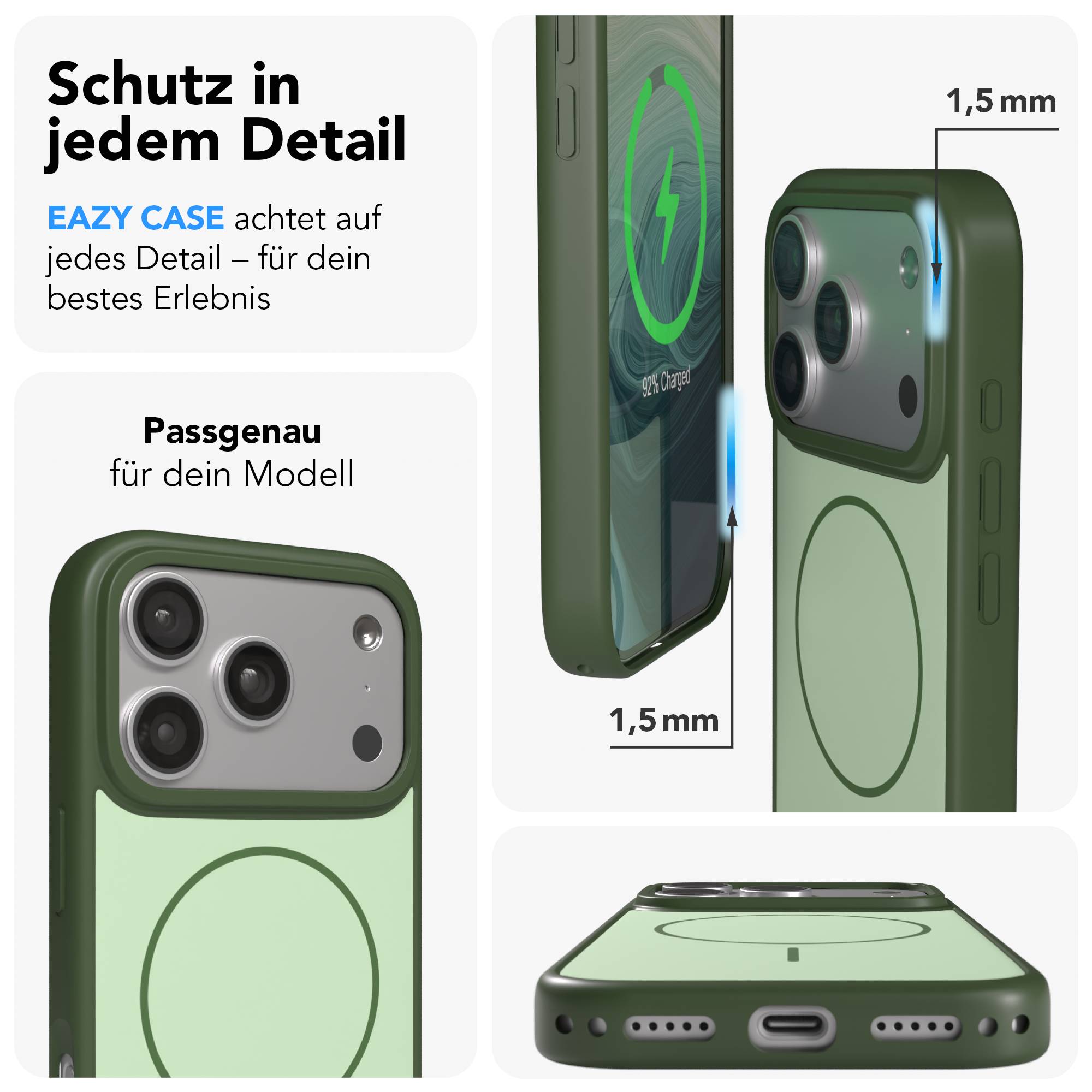 iPhone 17 Pro Outdoor Hülle mit minimal MagSafe