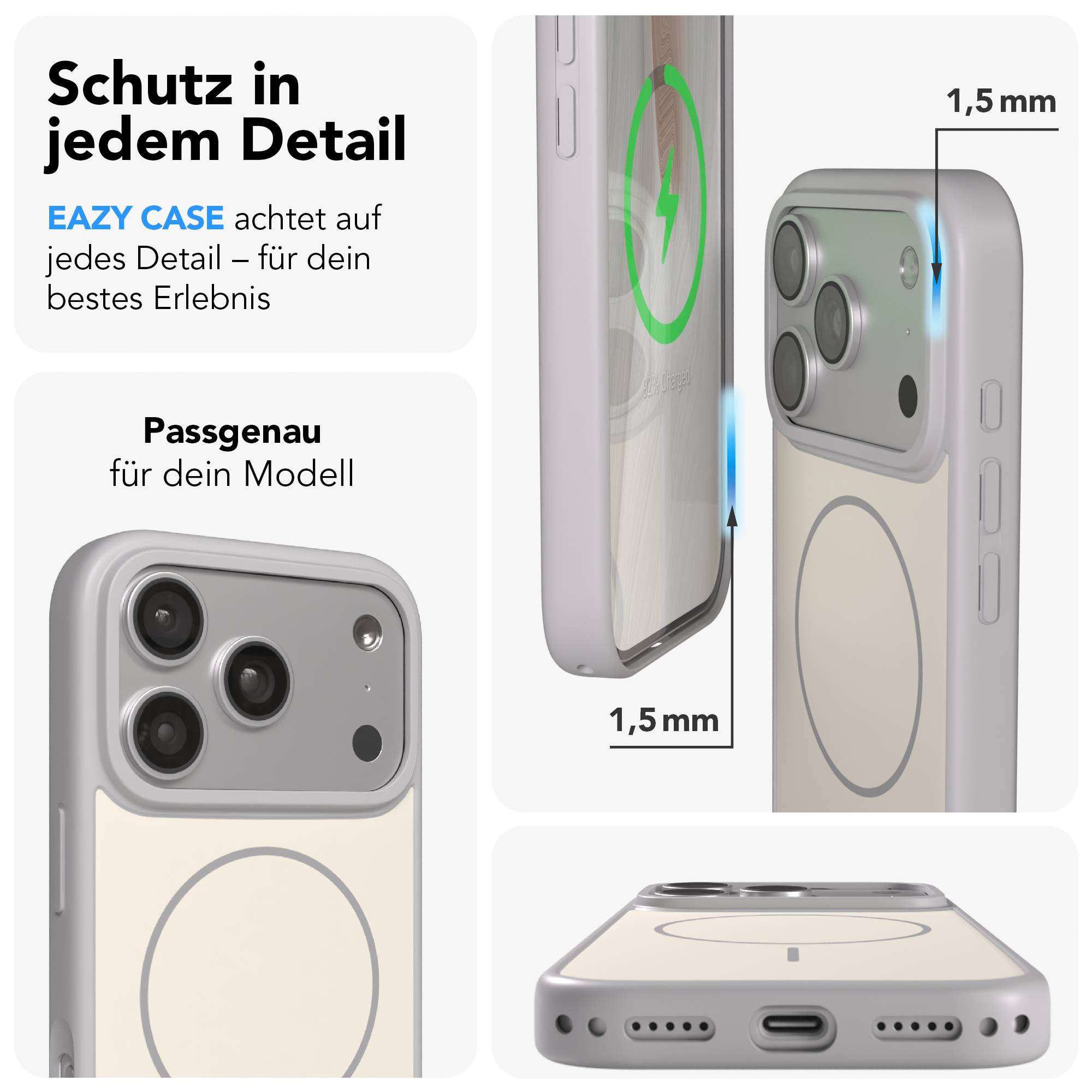 iPhone 17 Pro Outdoor Hülle mit minimal MagSafe