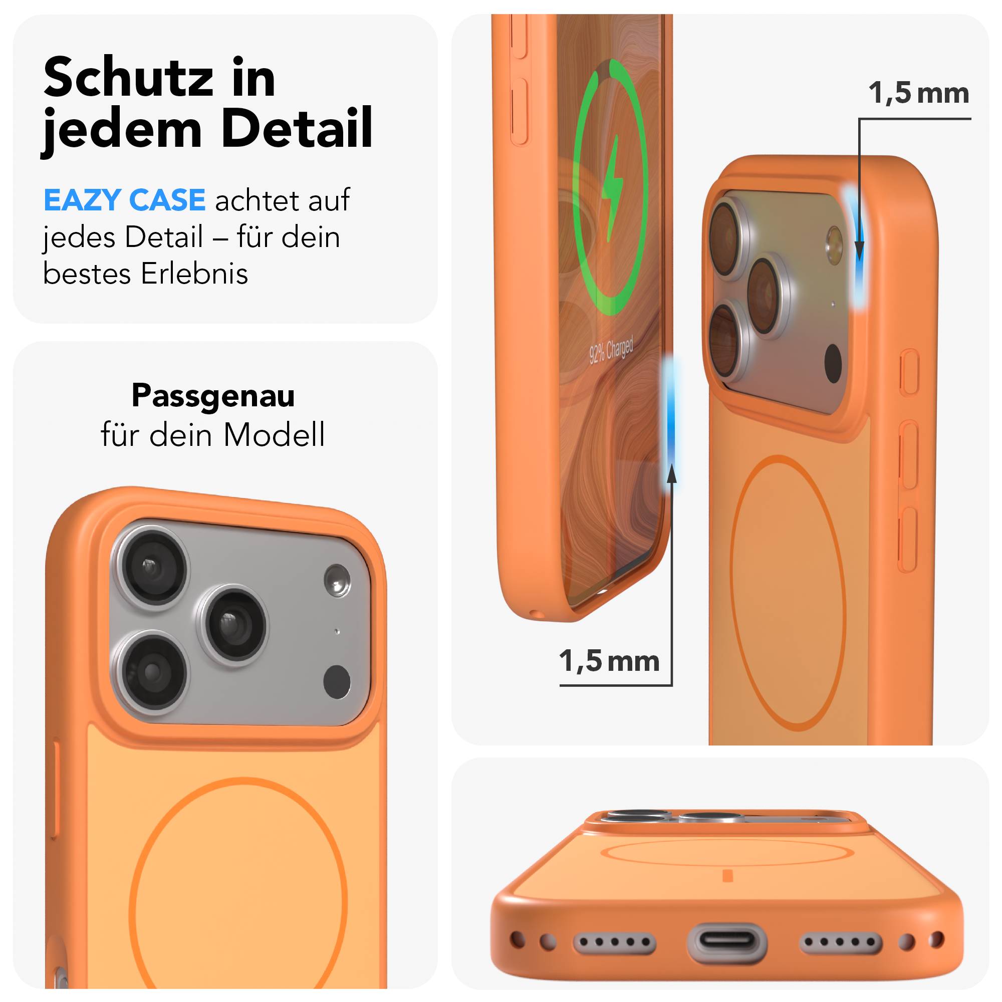 iPhone 17 Pro Outdoor Hülle mit minimal MagSafe