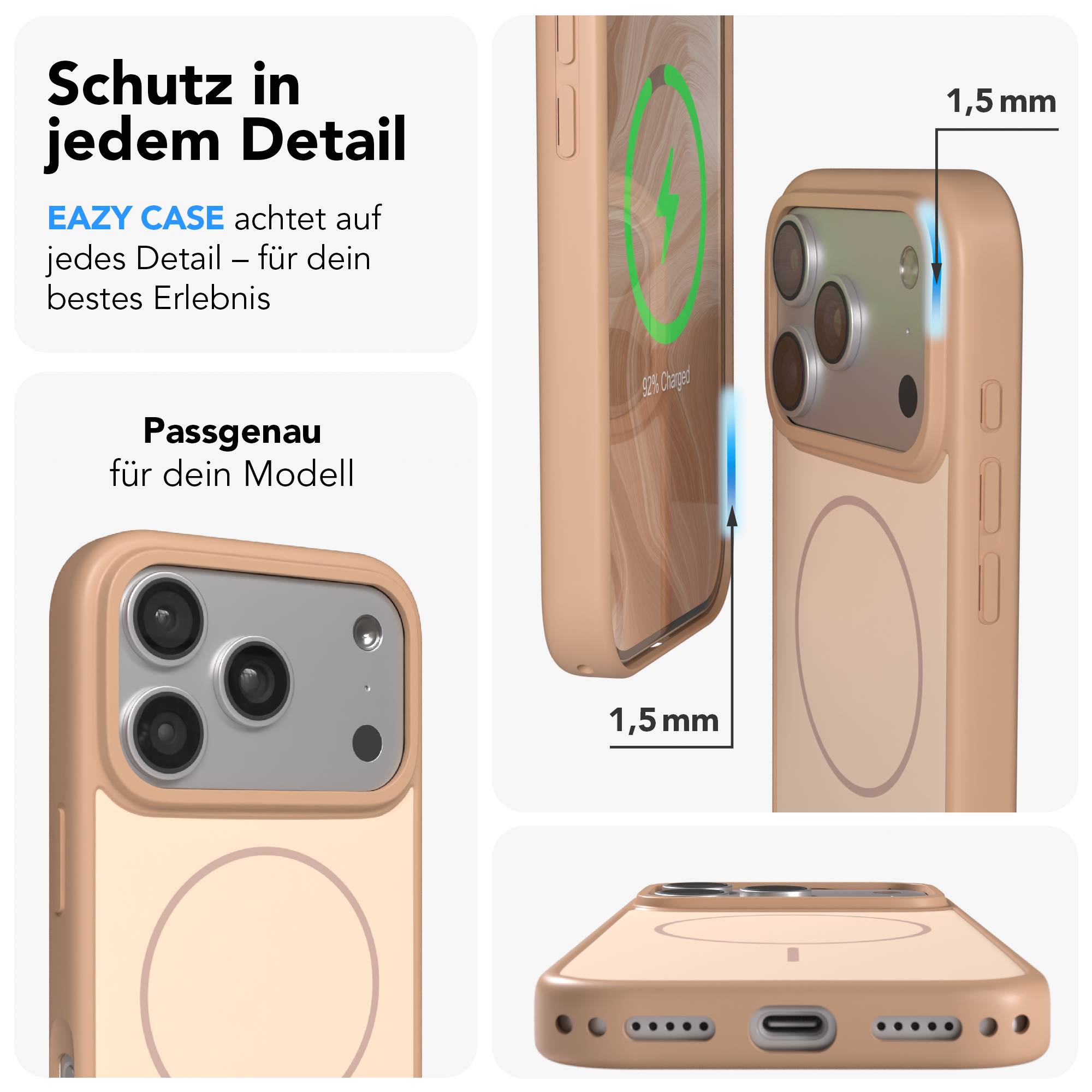 iPhone 17 Pro Outdoor Hülle mit minimal MagSafe