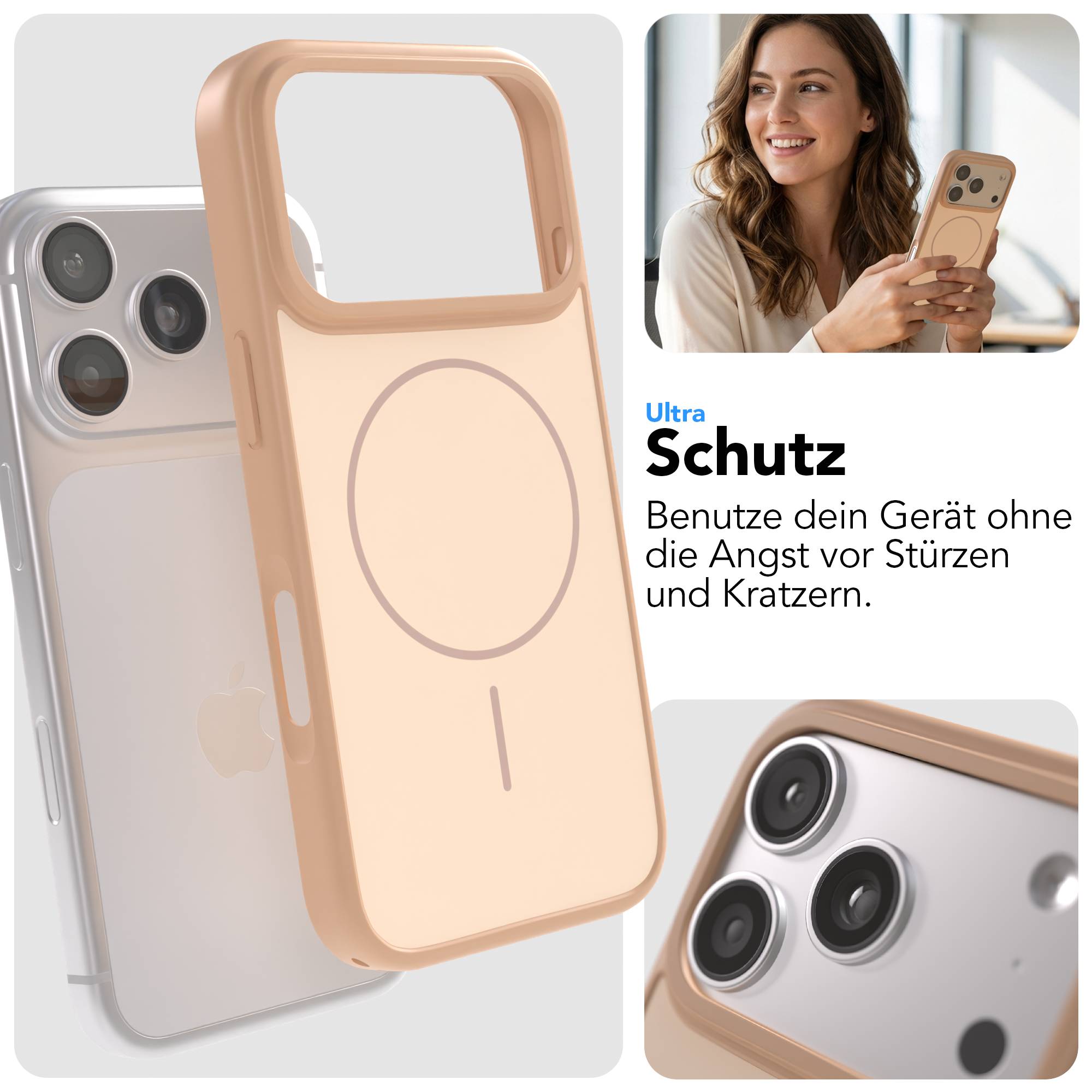 iPhone 17 Pro Outdoor Hülle mit minimal MagSafe