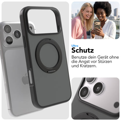 iPhone 17 Pro Max Outdoor Hülle + drehbarer Ring mit MagSafe