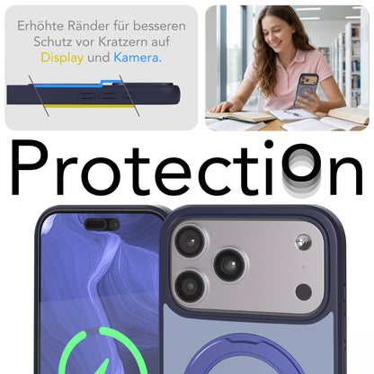 iPhone 17 Pro Max Outdoor Hülle + drehbarer Ring mit MagSafe