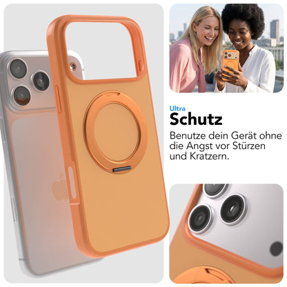 iPhone 17 Pro Max Outdoor Hülle + drehbarer Ring mit MagSafe