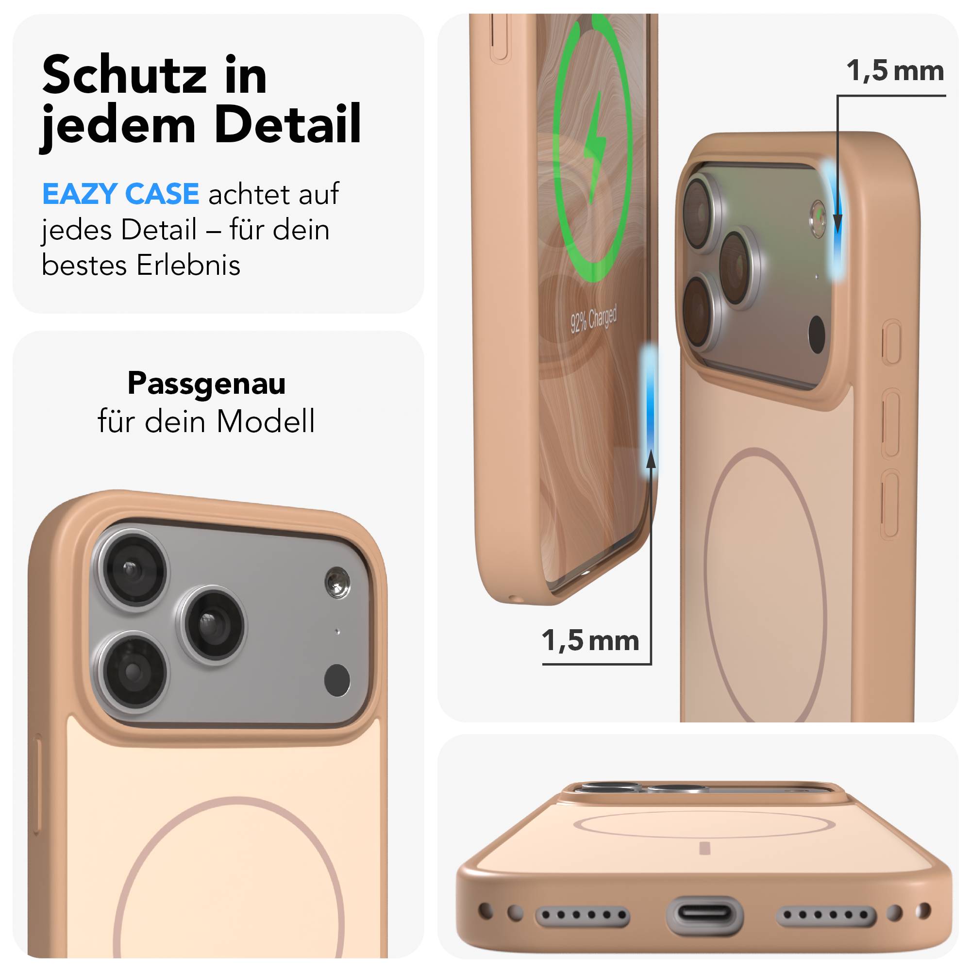 iPhone 17 Pro Max Outdoor Hülle mit minimal MagSafe