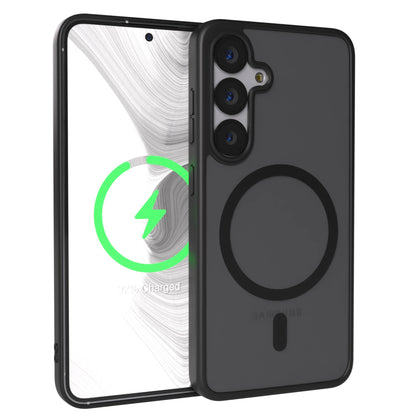 Samsung Galaxy S25 Bumper Hülle mit MagSafe Magnetring EAZY CASE 