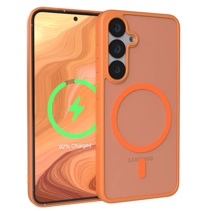 Samsung Galaxy S25 Bumper Hülle mit MagSafe Magnetring EAZY CASE 