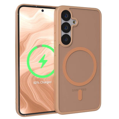 Samsung Galaxy S25 Bumper Hülle mit MagSafe Magnetring EAZY CASE 
