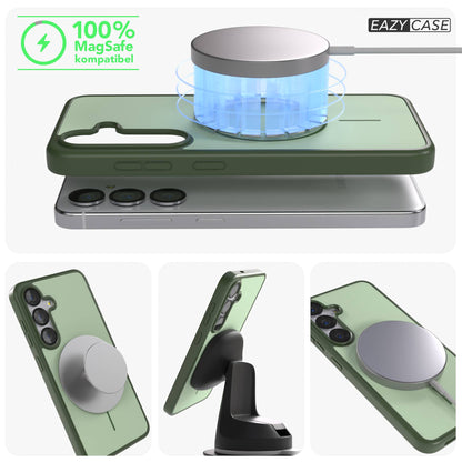 Samsung Galaxy S25 Bumper Hülle mit MagSafe Magnetring 
