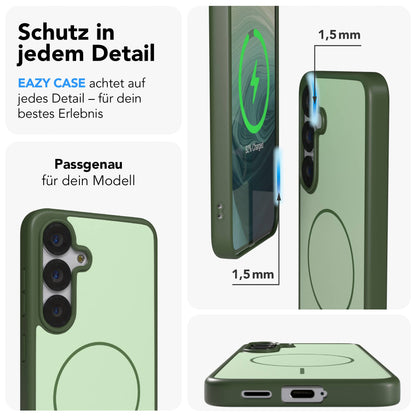 Samsung Galaxy S25 Bumper Hülle mit MagSafe Magnetring 