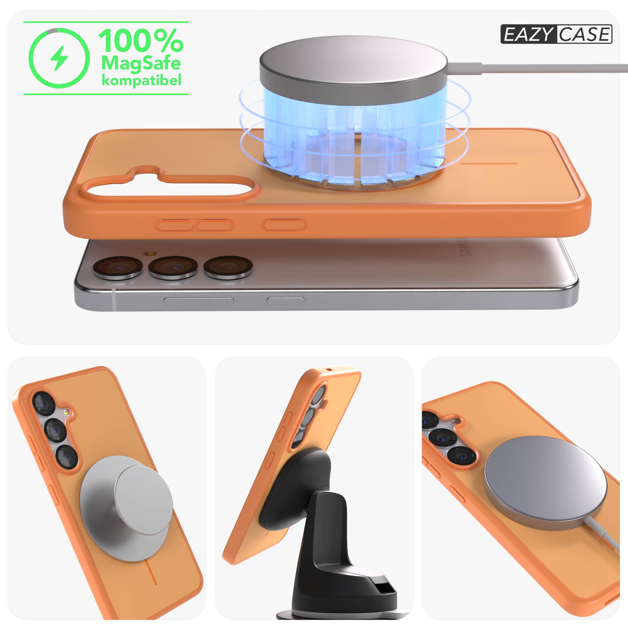 Samsung Galaxy S25 Bumper Hülle mit MagSafe Magnetring 