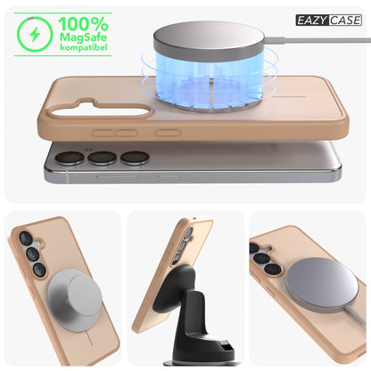 Samsung Galaxy S25 Bumper Hülle mit MagSafe Magnetring 