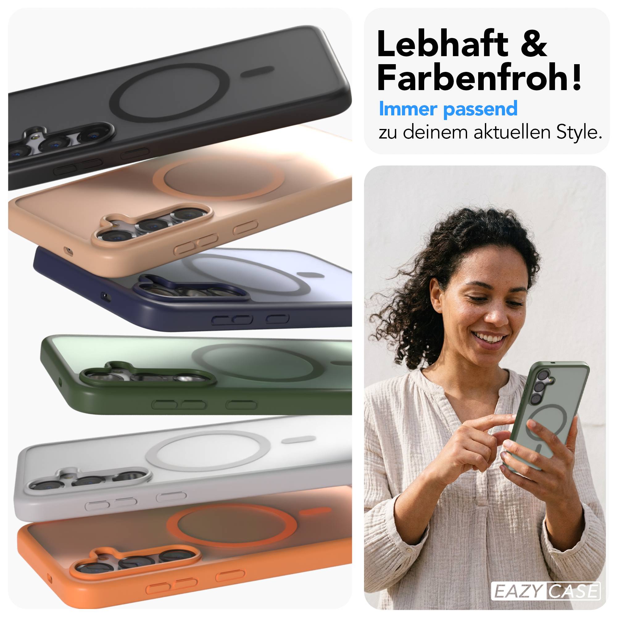 Samsung Galaxy S25 Plus Bumper Hülle mit MagSafe von EAZY CASE 