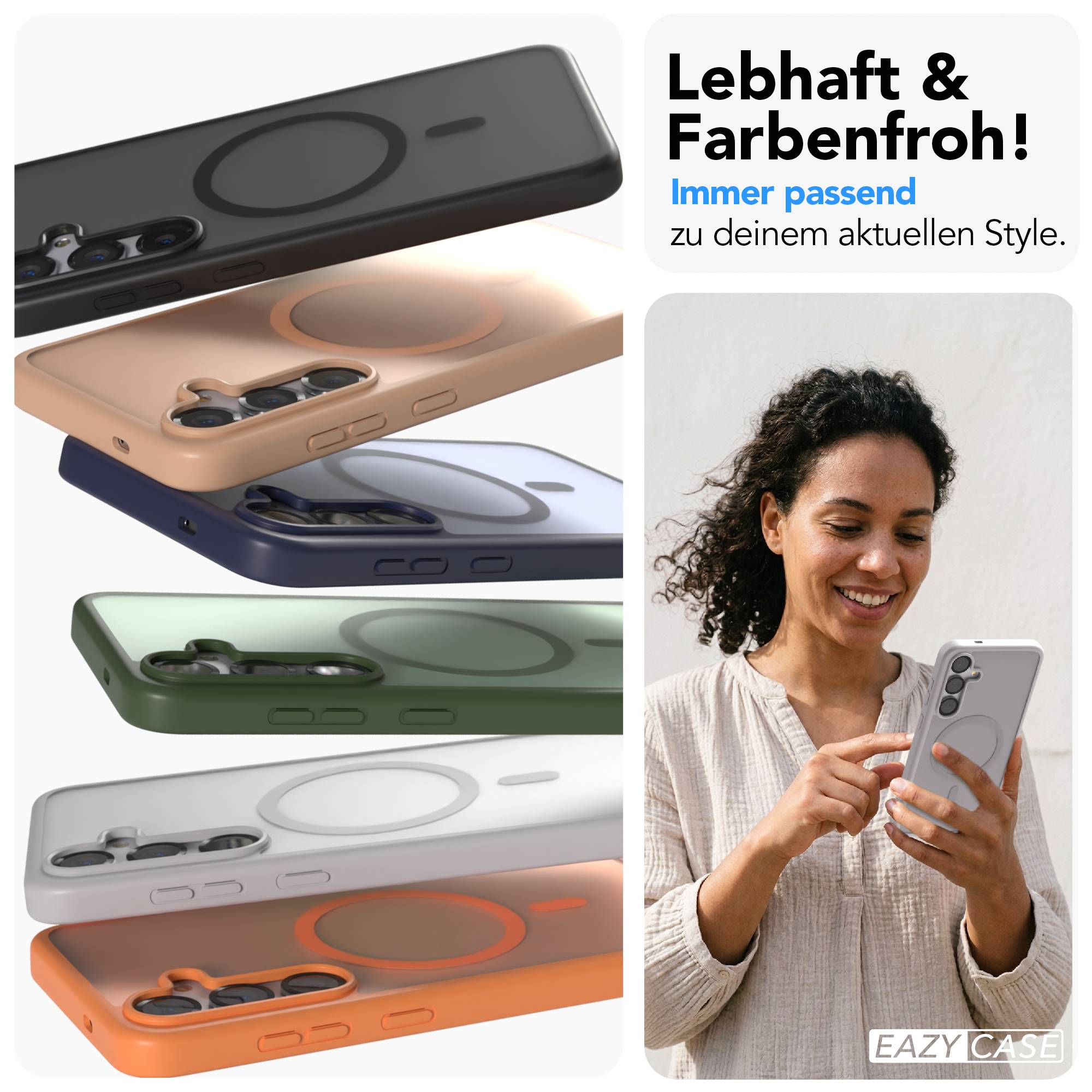 Samsung Galaxy S25 Plus Bumper Hülle mit MagSafe von EAZY CASE 