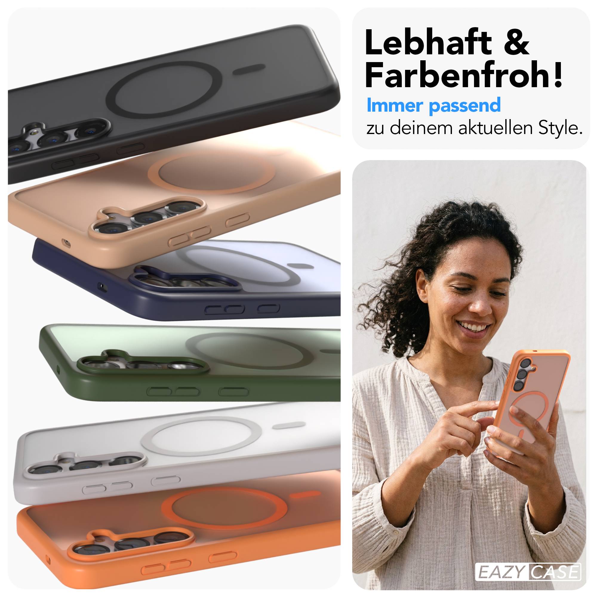 Samsung Galaxy S25 Plus Bumper Hülle mit MagSafe von EAZY CASE 
