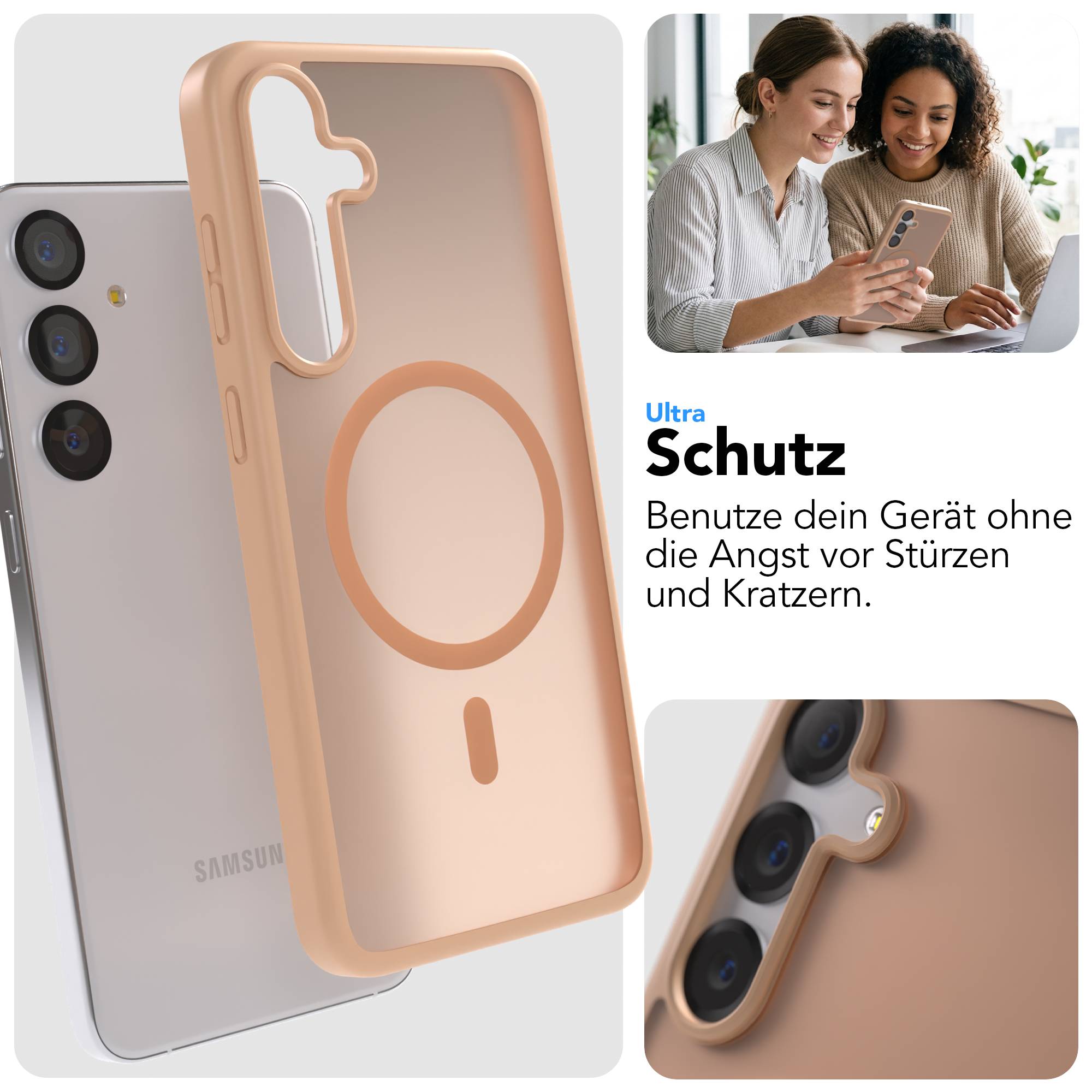 Samsung Galaxy S25 Plus Bumper Hülle mit MagSafe von EAZY CASE 