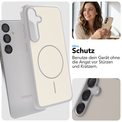 Samsung Galaxy S25 Plus Outdoor Bumper Hülle mit MagSafe Magnetring 