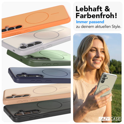 Samsung Galaxy S25 Plus Outdoor Bumper Hülle mit MagSafe Magnetring 