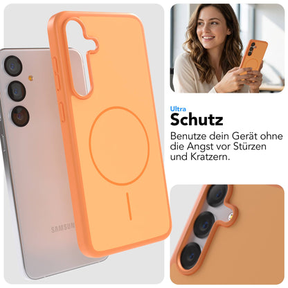 Samsung Galaxy S25 Plus Outdoor Bumper Hülle mit MagSafe Magnetring 