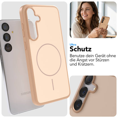 Samsung Galaxy S25 Plus Outdoor Bumper Hülle mit MagSafe Magnetring 