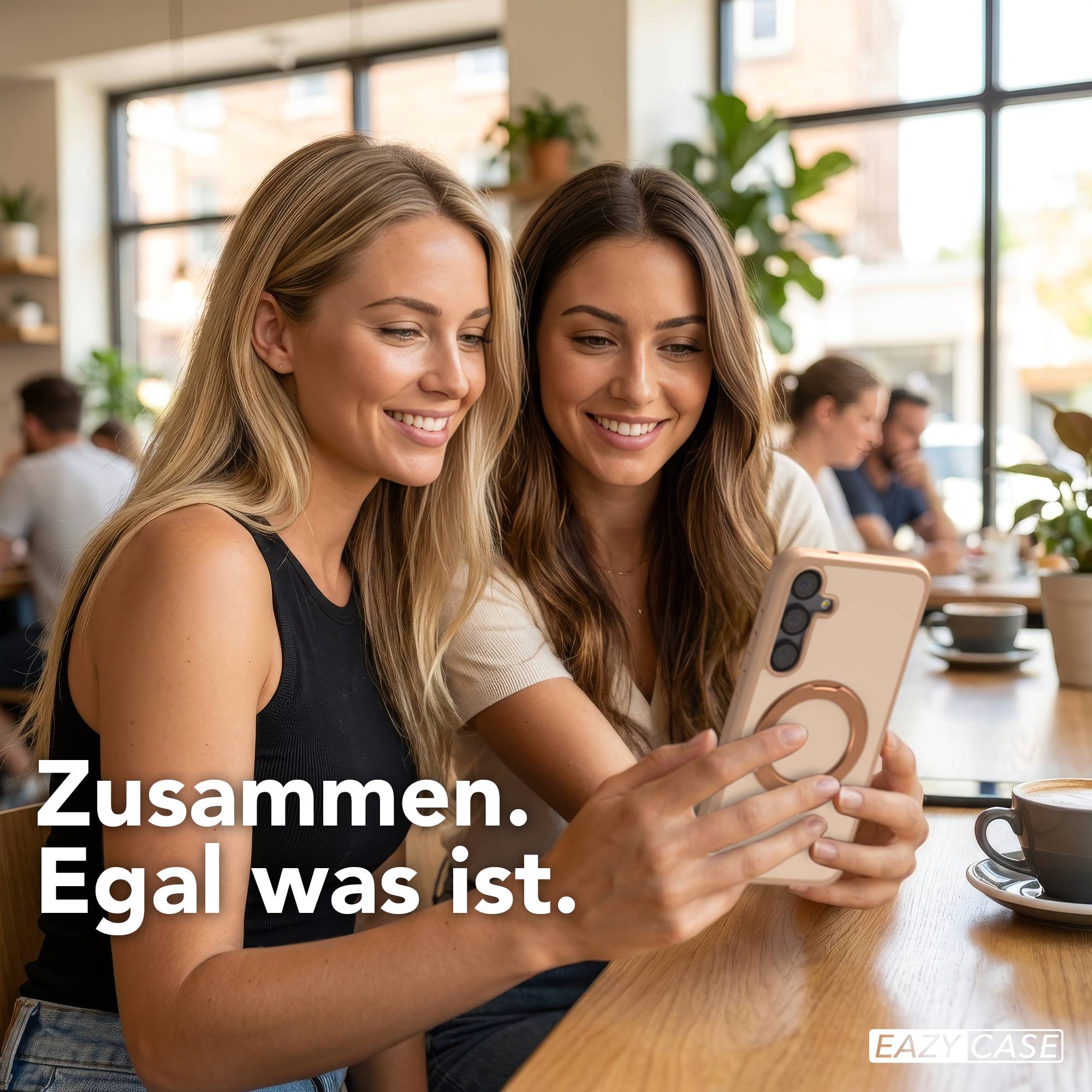 Samsung Galaxy S25 Plus Bumper Hülle mit drehbarem Ring MagSafe 