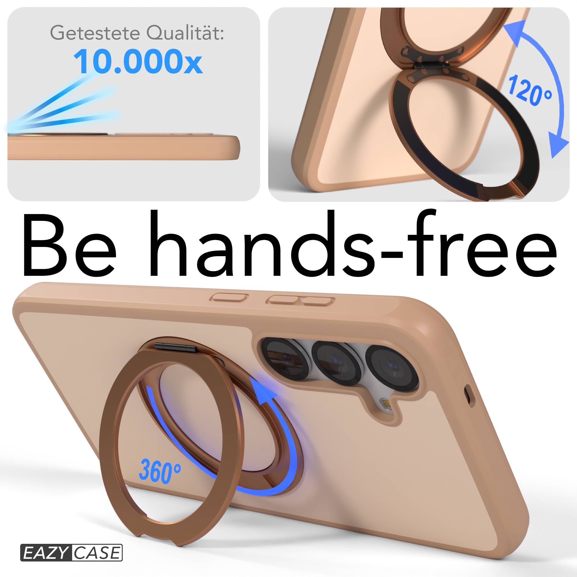 Samsung Galaxy S25 Plus Bumper Hülle mit drehbarem Ring MagSafe 