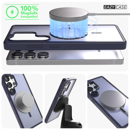 Samsung Galaxy S25 Ultra Bumper Hülle mit MagSafe Magnetring 
