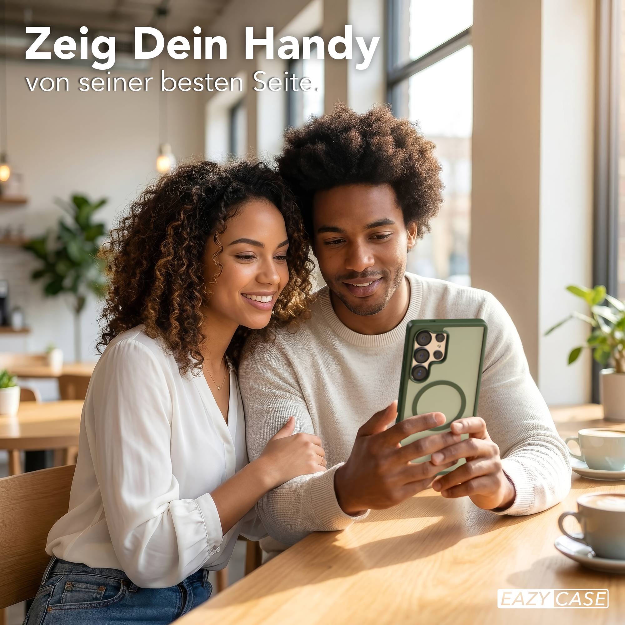 Samsung Galaxy S25 Ultra Bumper Hülle mit MagSafe Magnetring 
