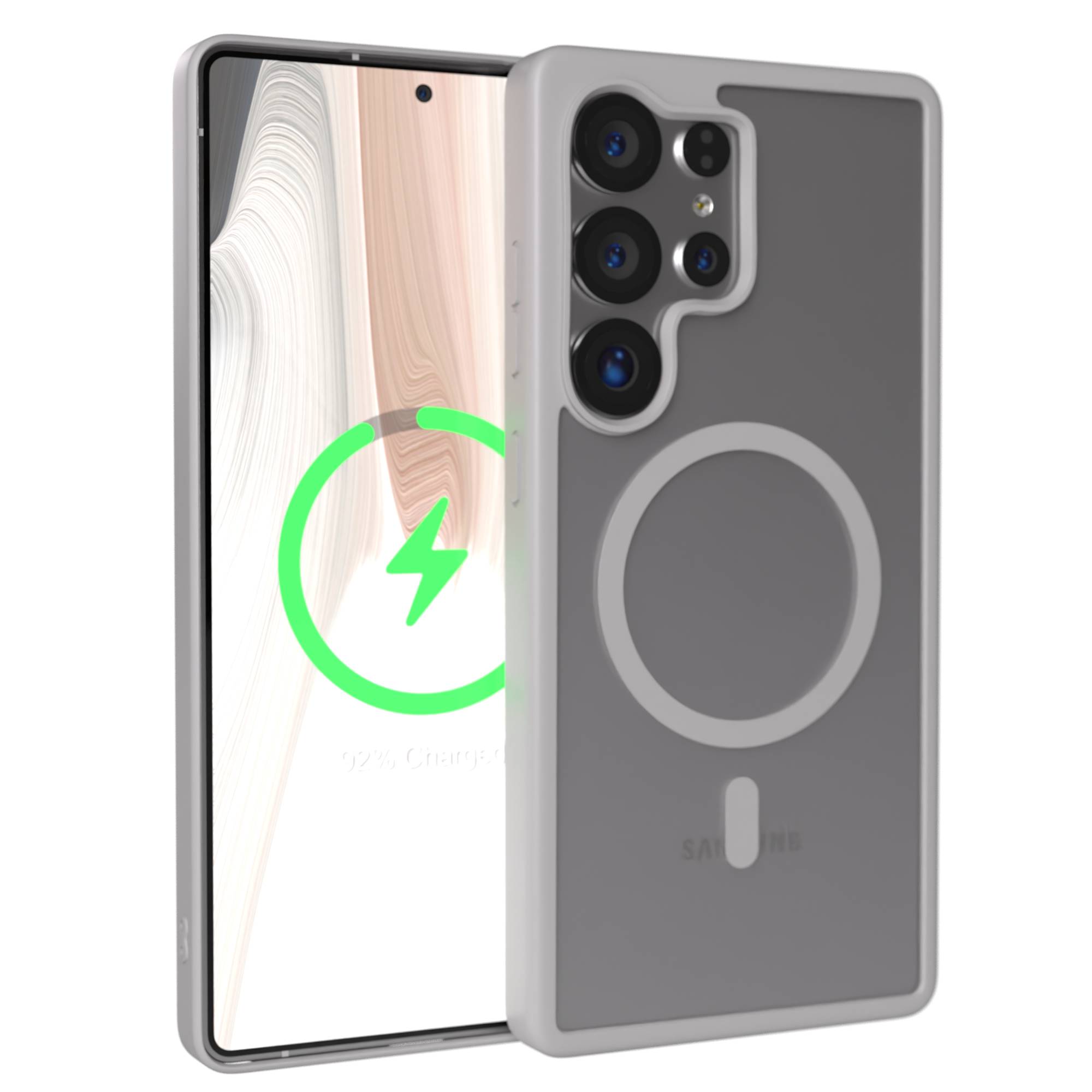 Samsung Galaxy S25 Ultra Bumper Hülle mit MagSafe Magnetring 