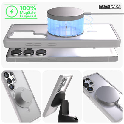 Samsung Galaxy S25 Ultra Bumper Hülle mit MagSafe Magnetring 