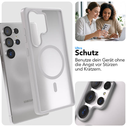 Samsung Galaxy S25 Ultra Bumper Hülle mit MagSafe Magnetring 